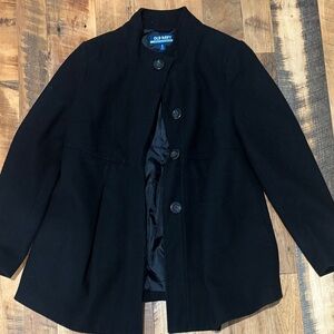 Maternity Old Navy Classic Black Coat